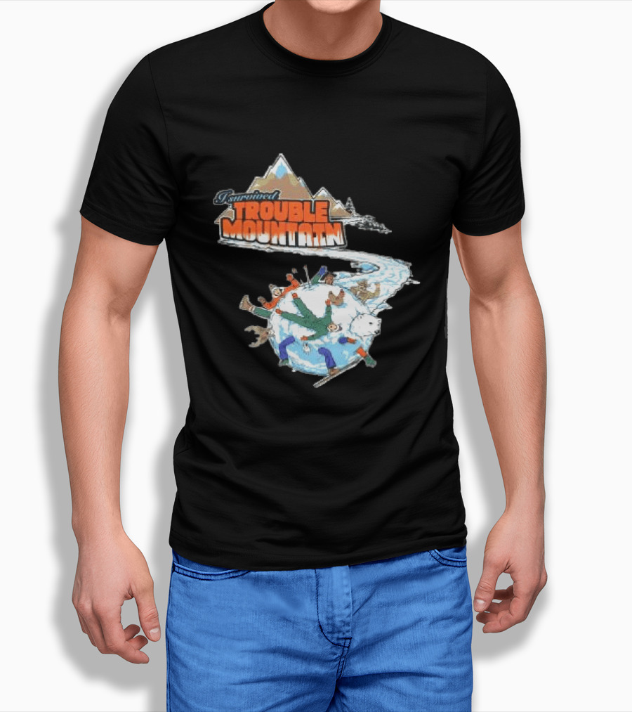 Aesop Rock X Blockhead I Survived Trouble Mountain T-Shirt