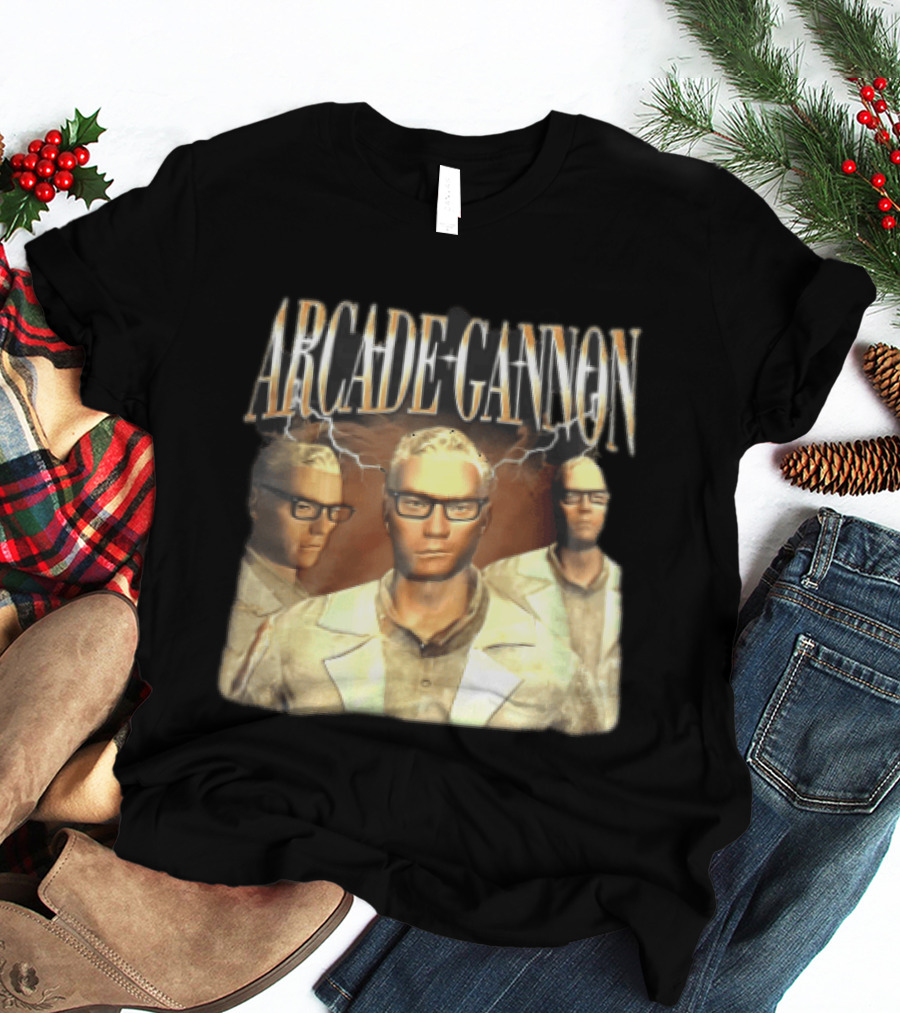Arcade Gannon Bootleg Lightning Trio T-Shirt