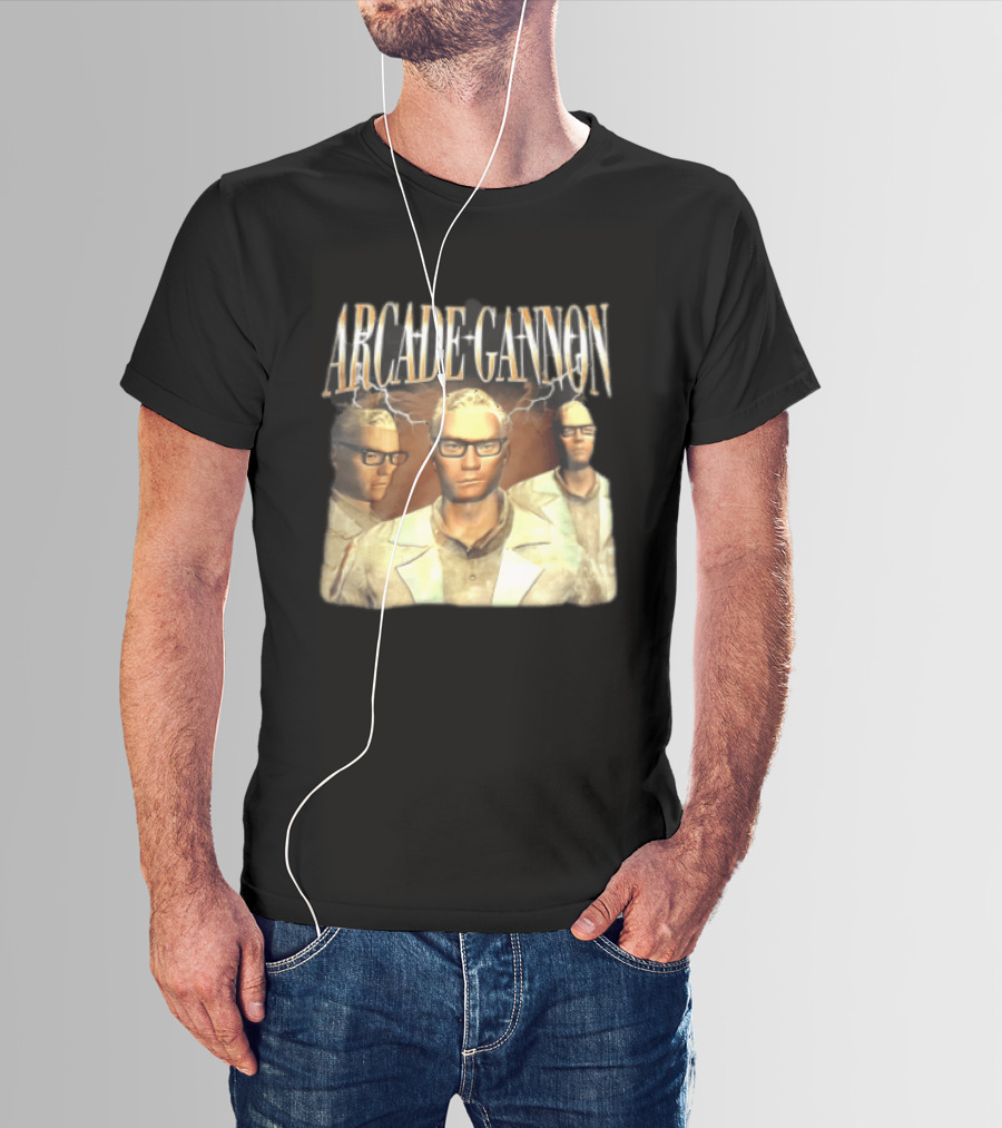 Arcade Gannon Bootleg Lightning Trio T-Shirt