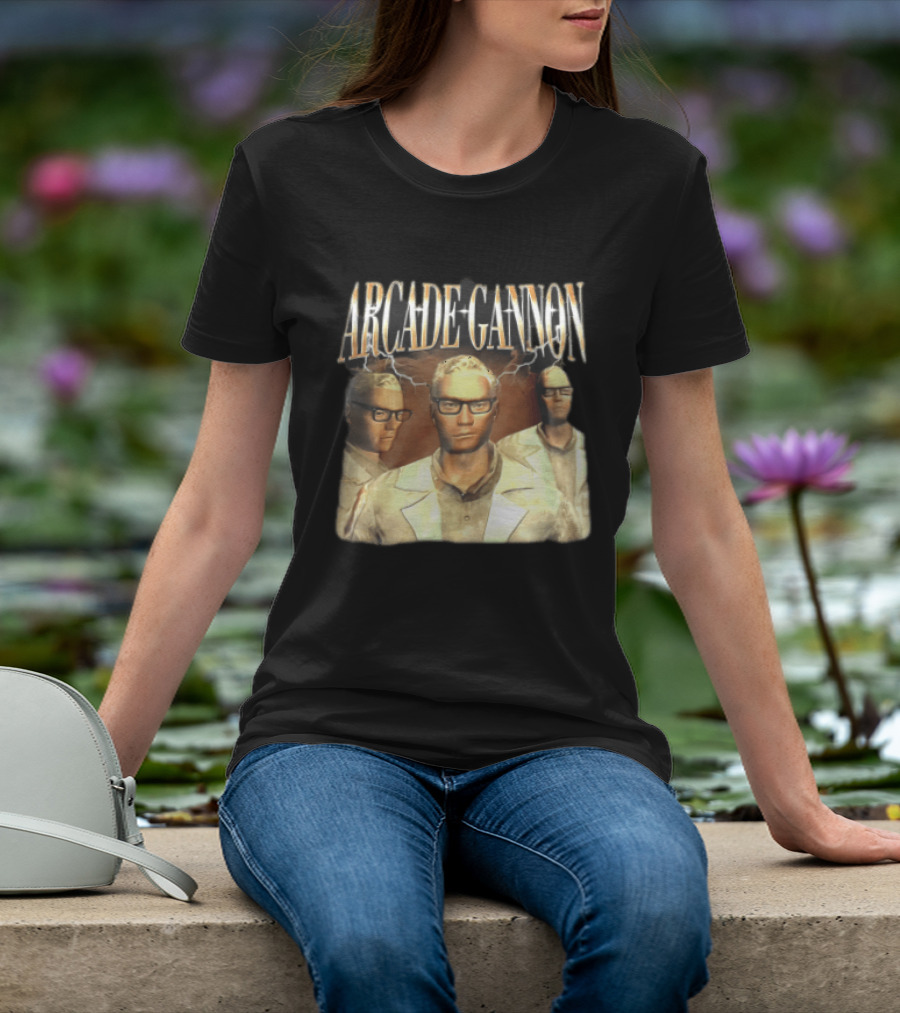 Arcade Gannon Bootleg Lightning Trio T-Shirt