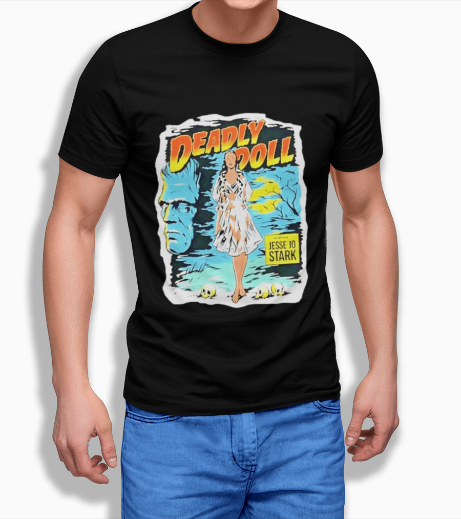Deadly Doll Jesse Jo Stark Vintage Horror Comic T-Shirt