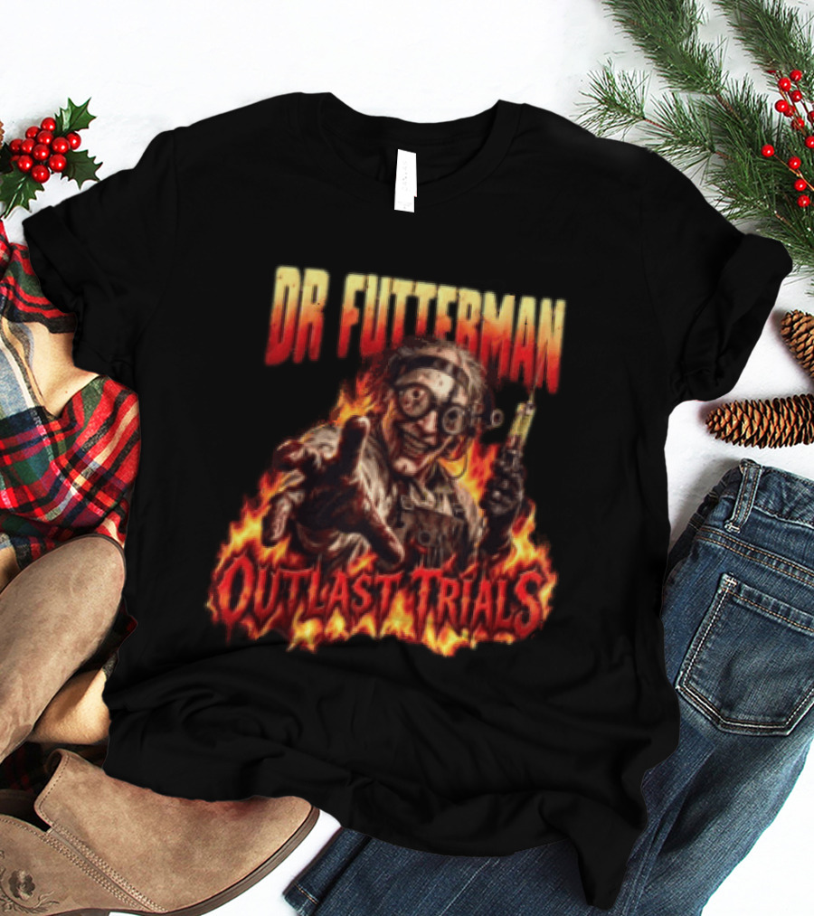 Dr Futterman Outlast Trials Horror Game T-Shirt