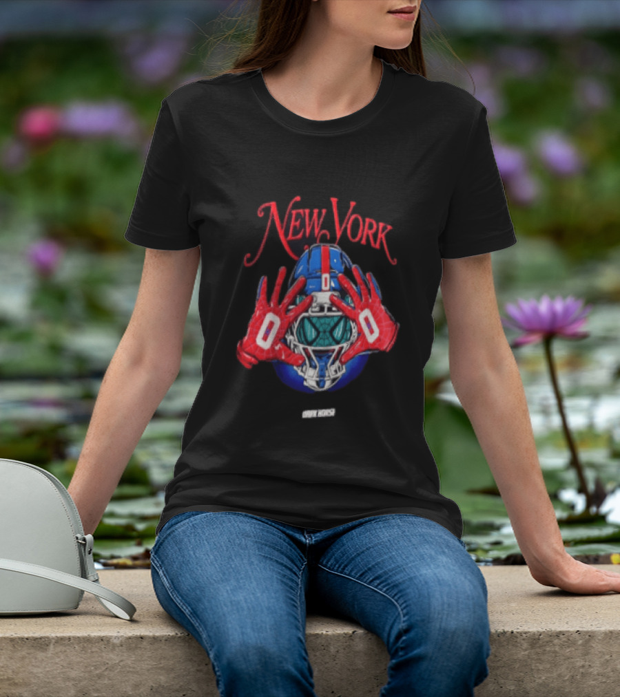 New York Dark Horse Helmet Spider Man Gloves T-Shirt
