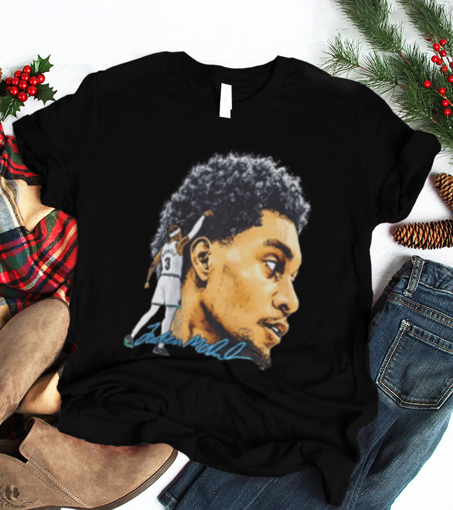 Jaden McDaniels Minnesota Timberwolves Signature T-Shirt