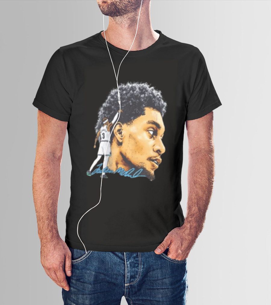 Jaden McDaniels Minnesota Timberwolves Signature T-Shirt