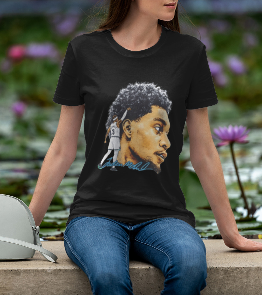 Jaden McDaniels Minnesota Timberwolves Signature T-Shirt