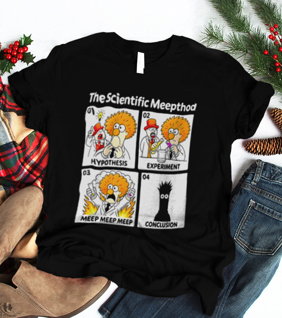 The Scientific Meepthod Beaker Experiment Walter White Conclusion Comic T-Shirt