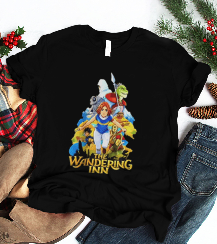 The Wandering Inn Fantasy Adventure Characters And Iconic Journey T-Shirt