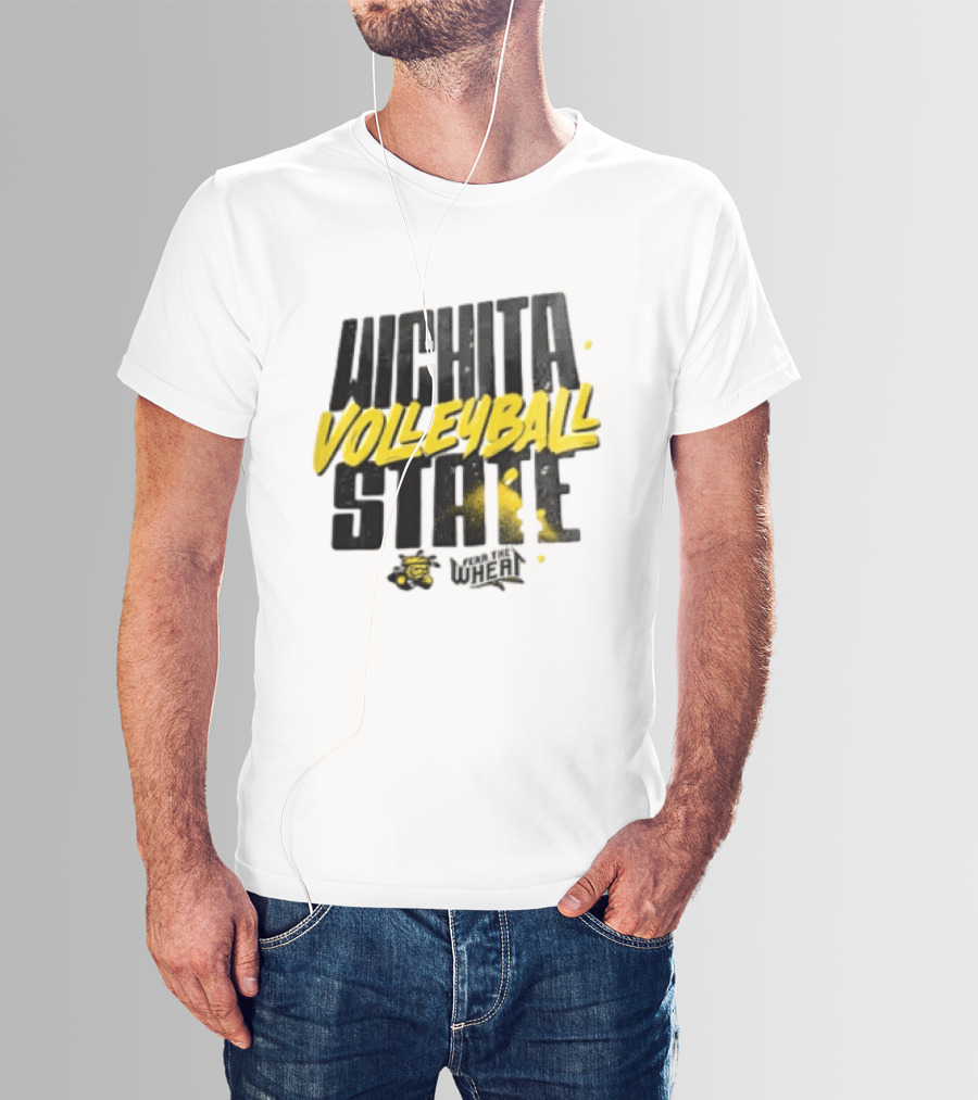 Wichita State Volleyball Fear The Wheat T-Shirt