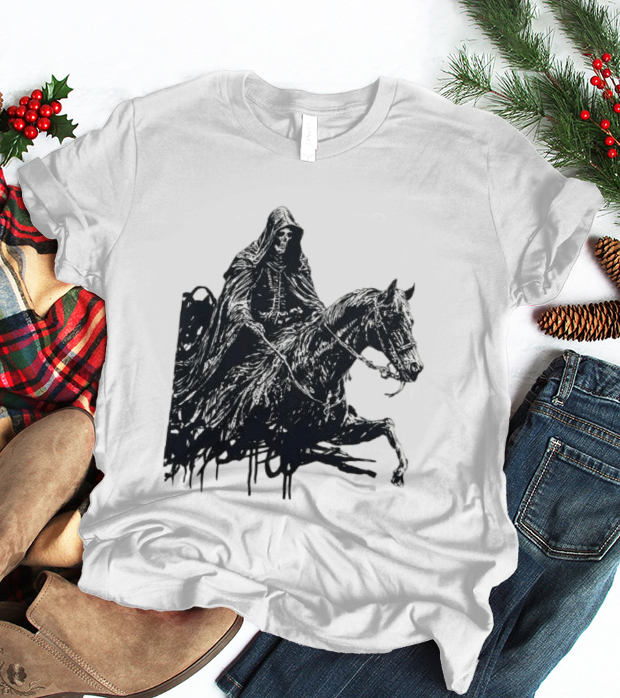 A7x World Store Total Surrender Grim Reaper Horseman T-Shirt