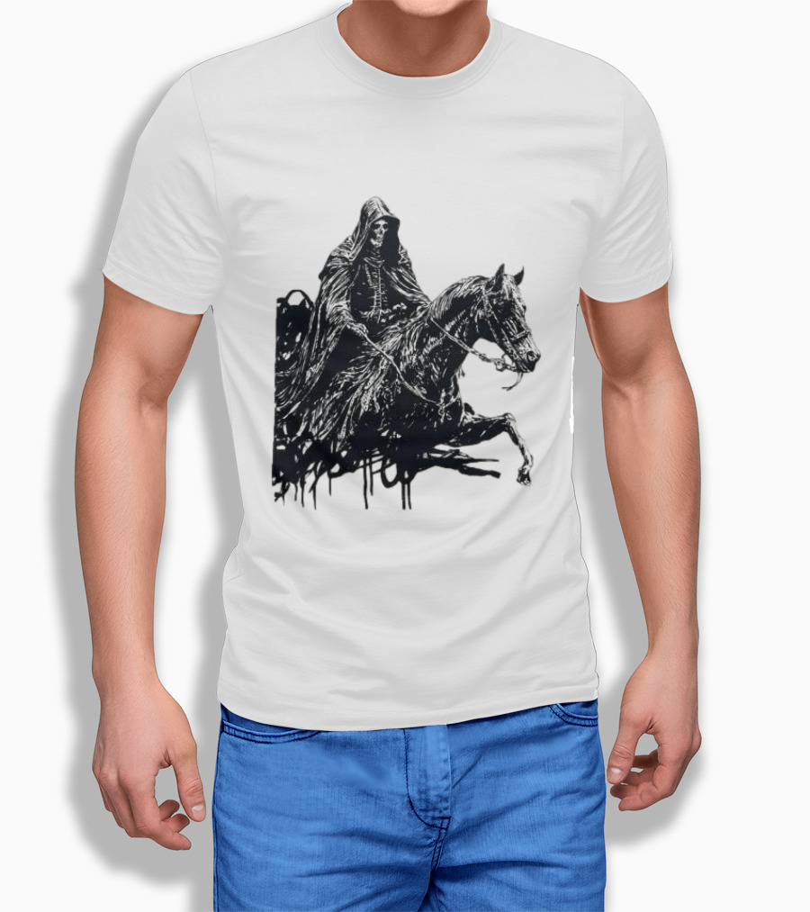 A7x World Store Total Surrender Grim Reaper Horseman T-Shirt