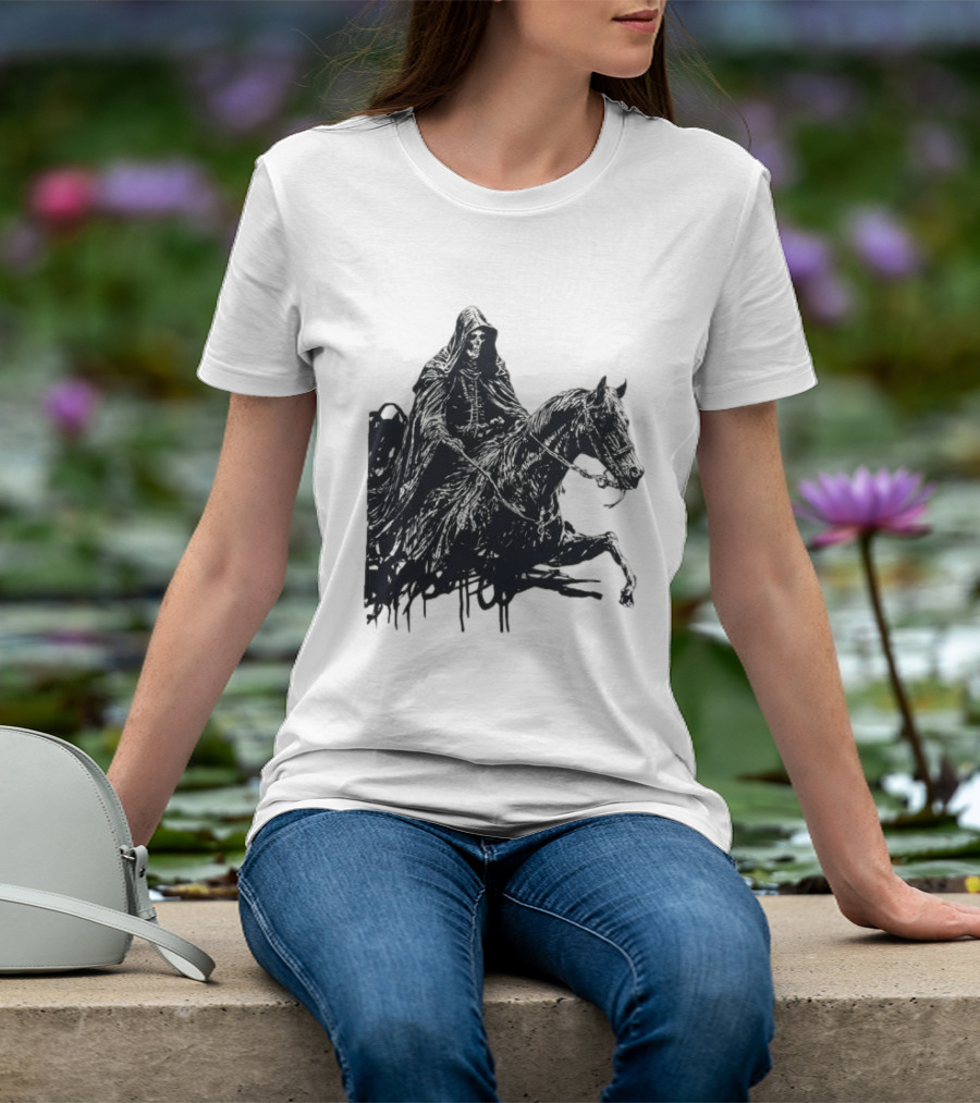 A7x World Store Total Surrender Grim Reaper Horseman T-Shirt