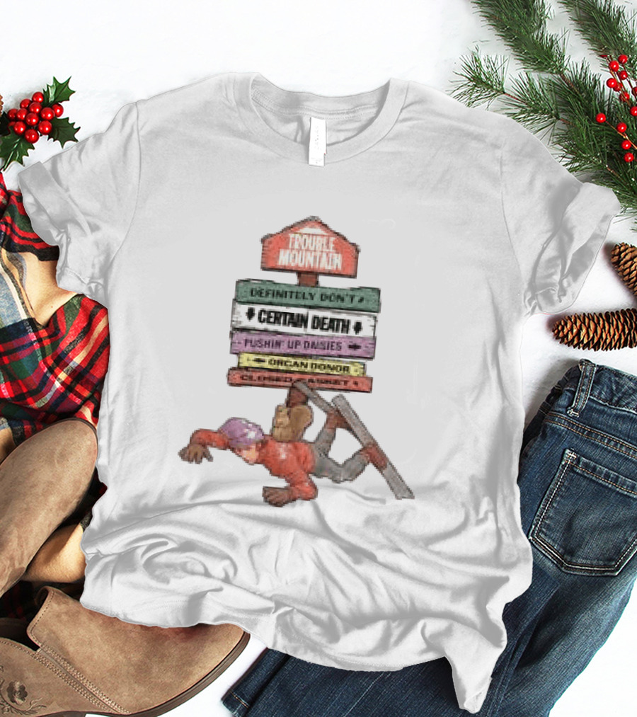Aesop Rock X Blockhead Trouble Mountain Certain Death Orcan Donor T-Shirt