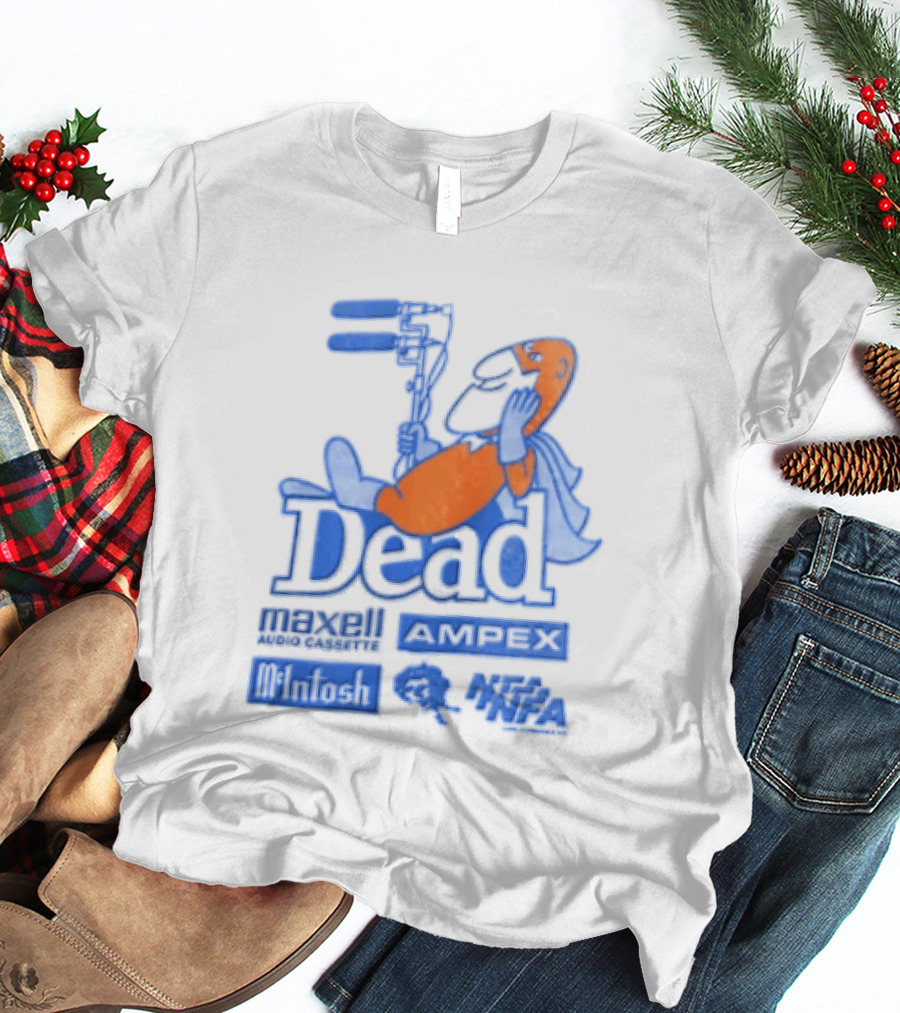 Dead Maxell Audio Cassette Ampex Mcintosh Nfa Loose Standards T-Shirt