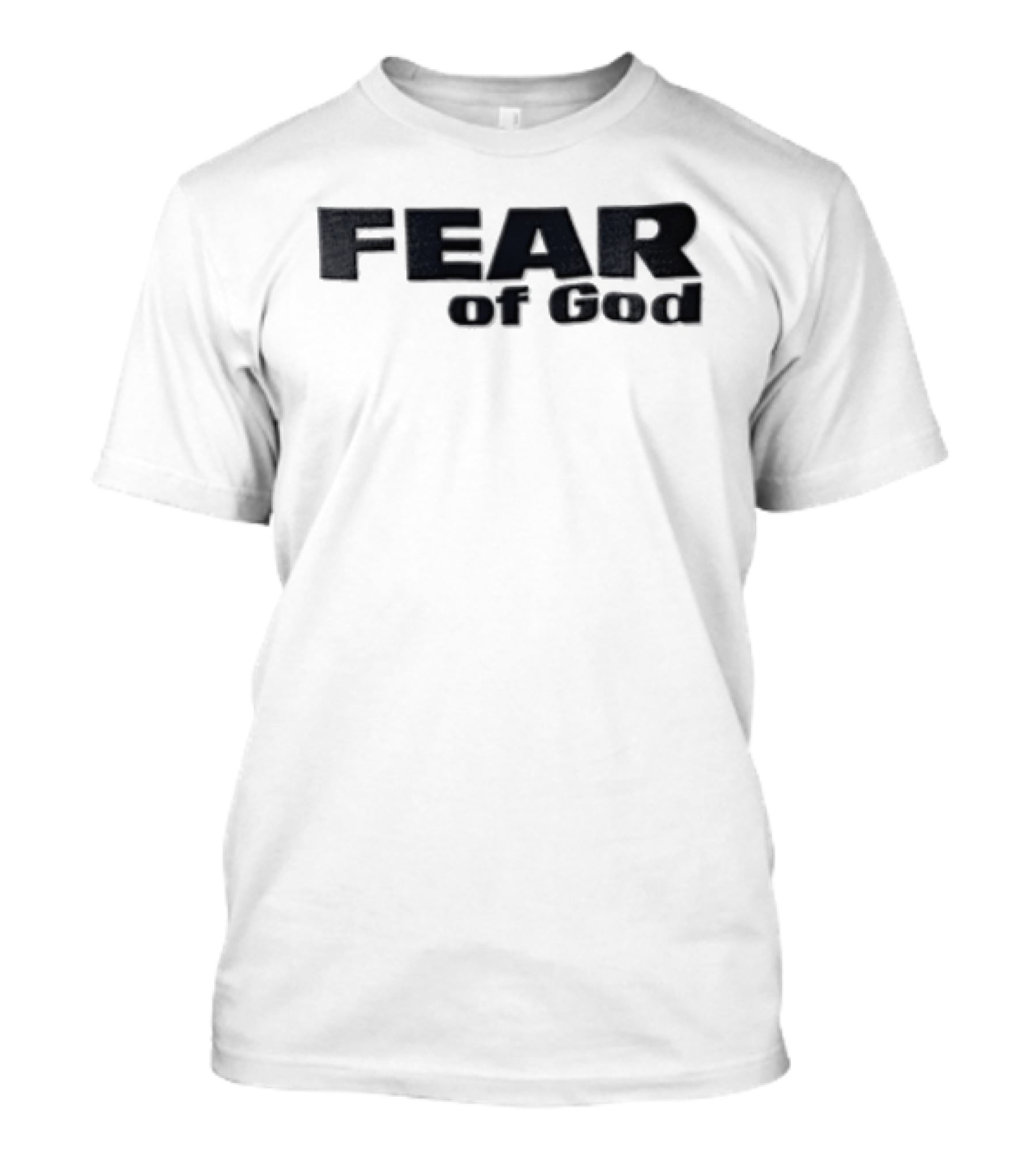 Fear Of God Heavy Block Lettering Minimalist T-Shirt