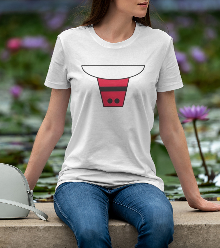 Ji Lee Underbranded Chicago Bulls Iconic Visual Redesign T-Shirt