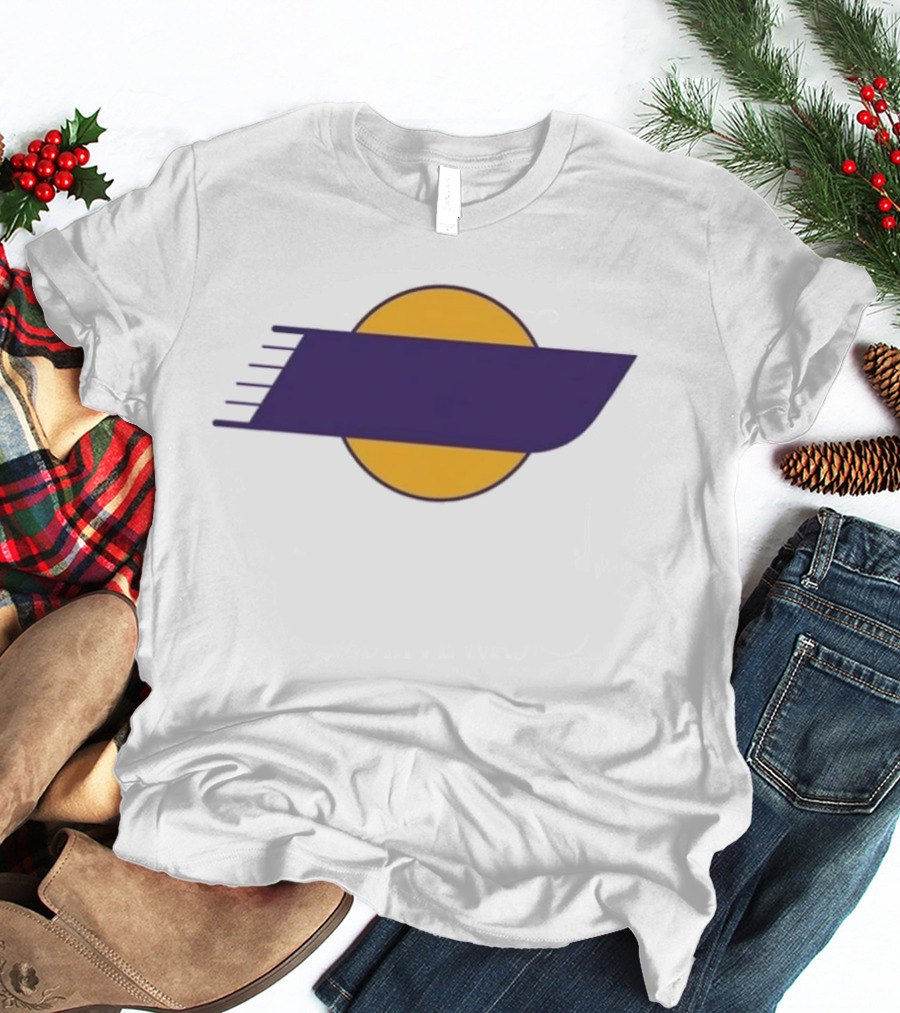 Ji Lee Underbranded Los Angeles Lakers Retro Sun T-Shirt