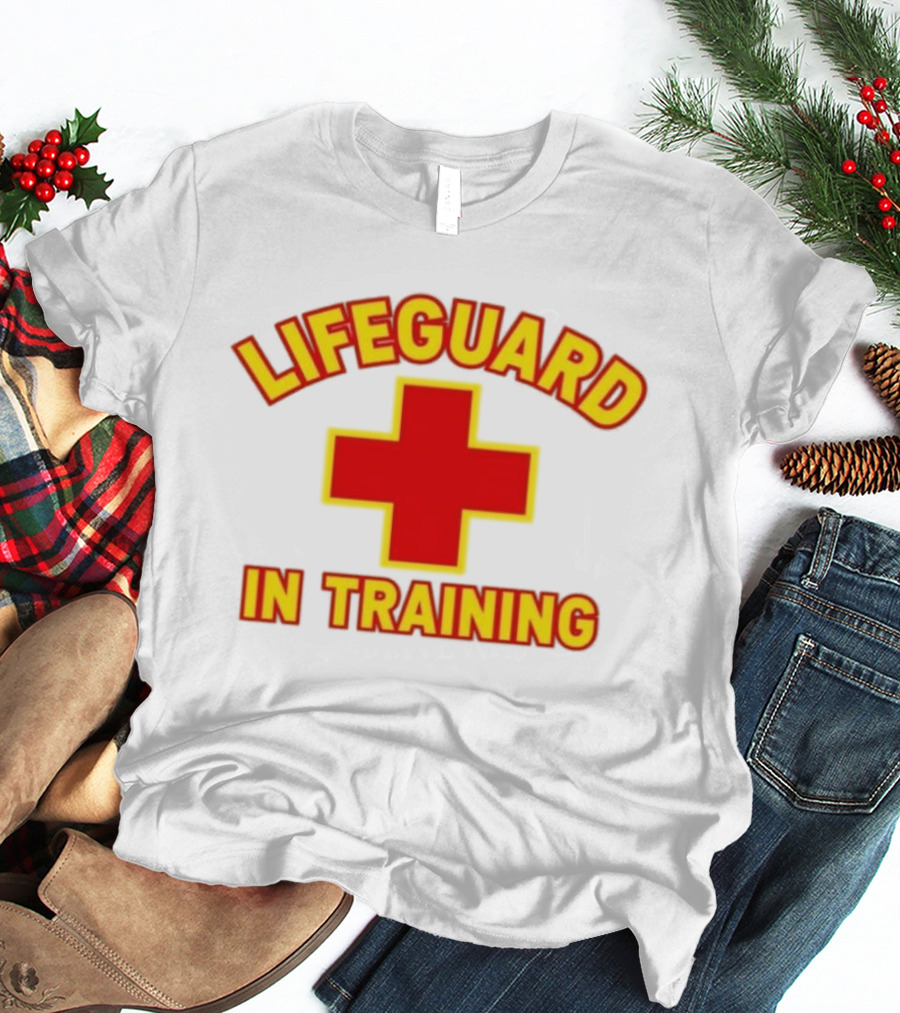Lifeguard In Training Red Cross T-Shirt