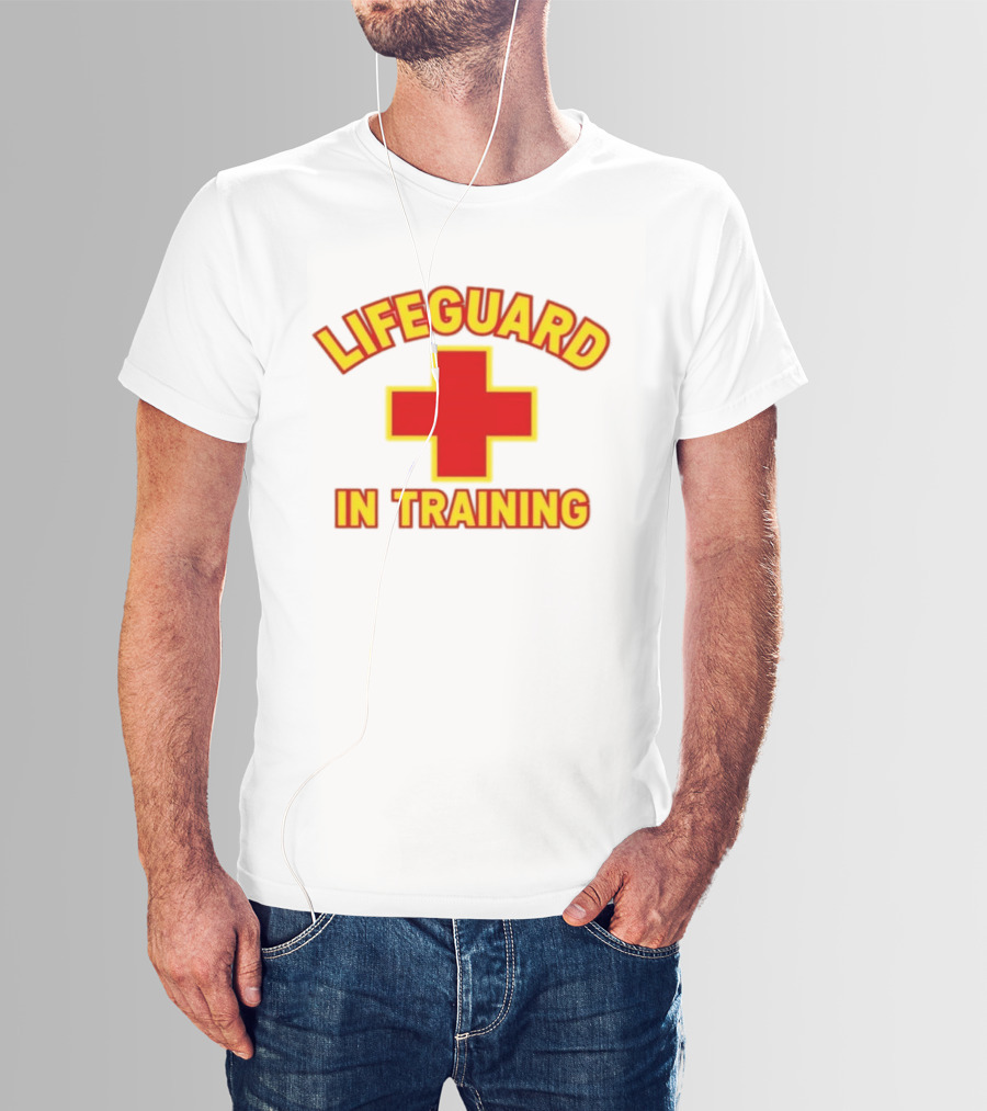 Lifeguard In Training Red Cross T-Shirt