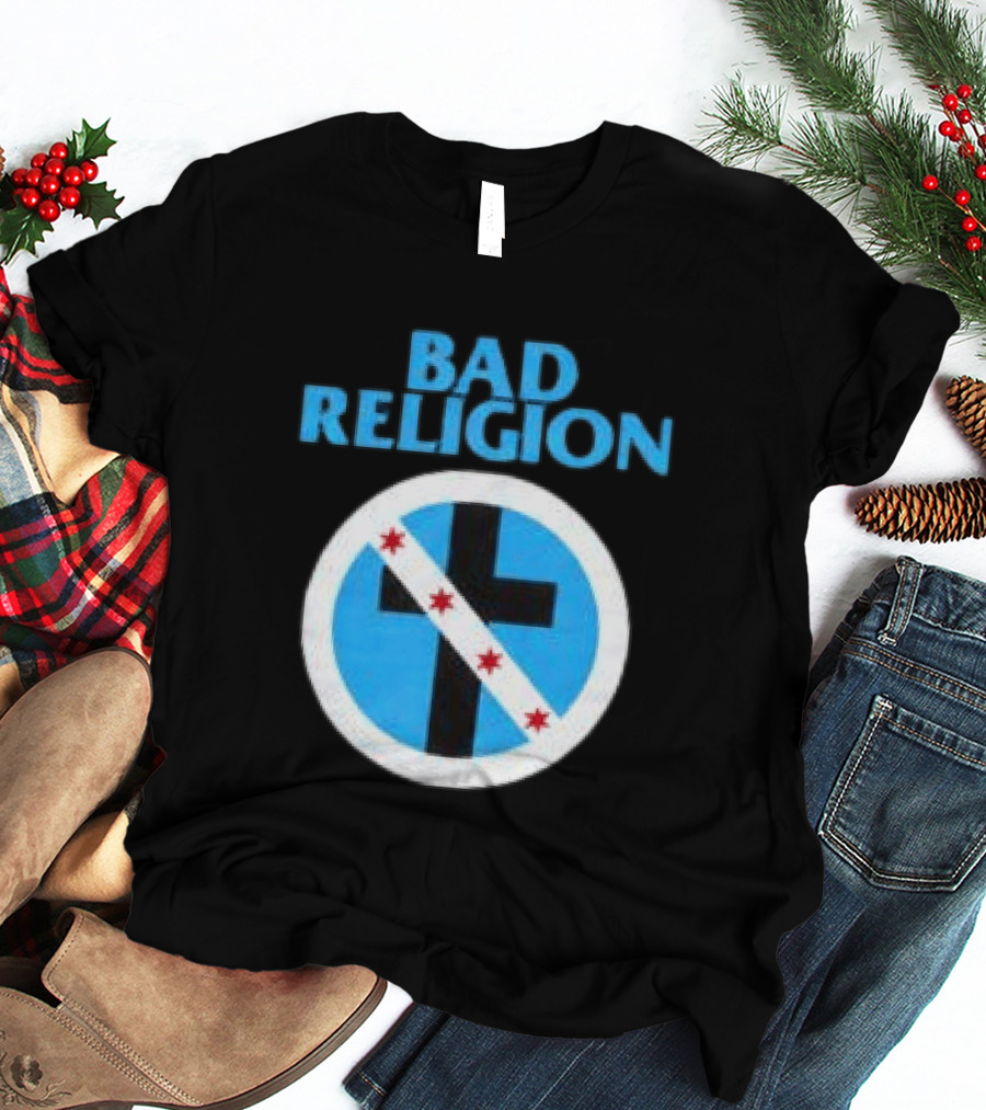 Bad Religion Store Riot Fest Chicago T-Shirt