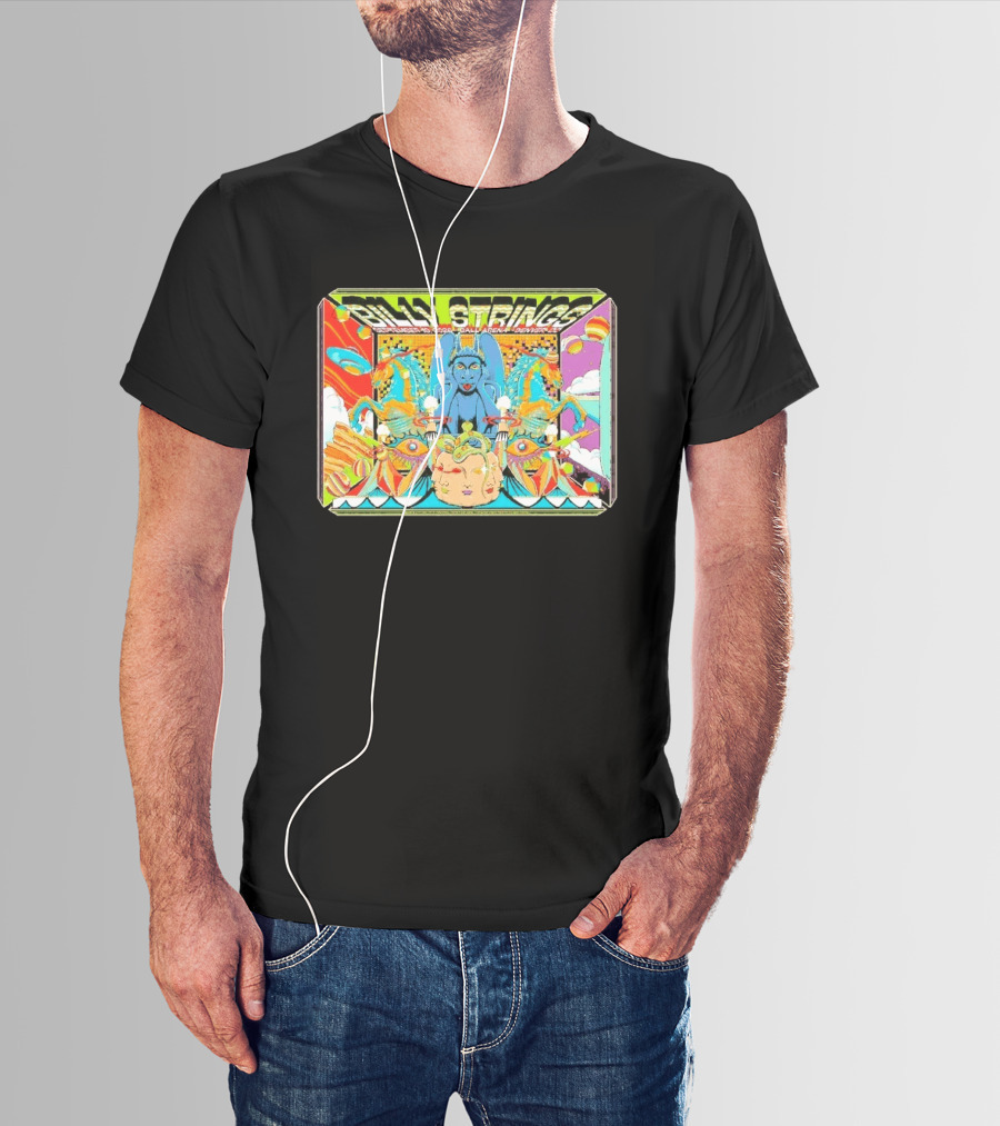 Billy Strings September 19 2026 Ball Arena Denver By Pedro Correa T-Shirt