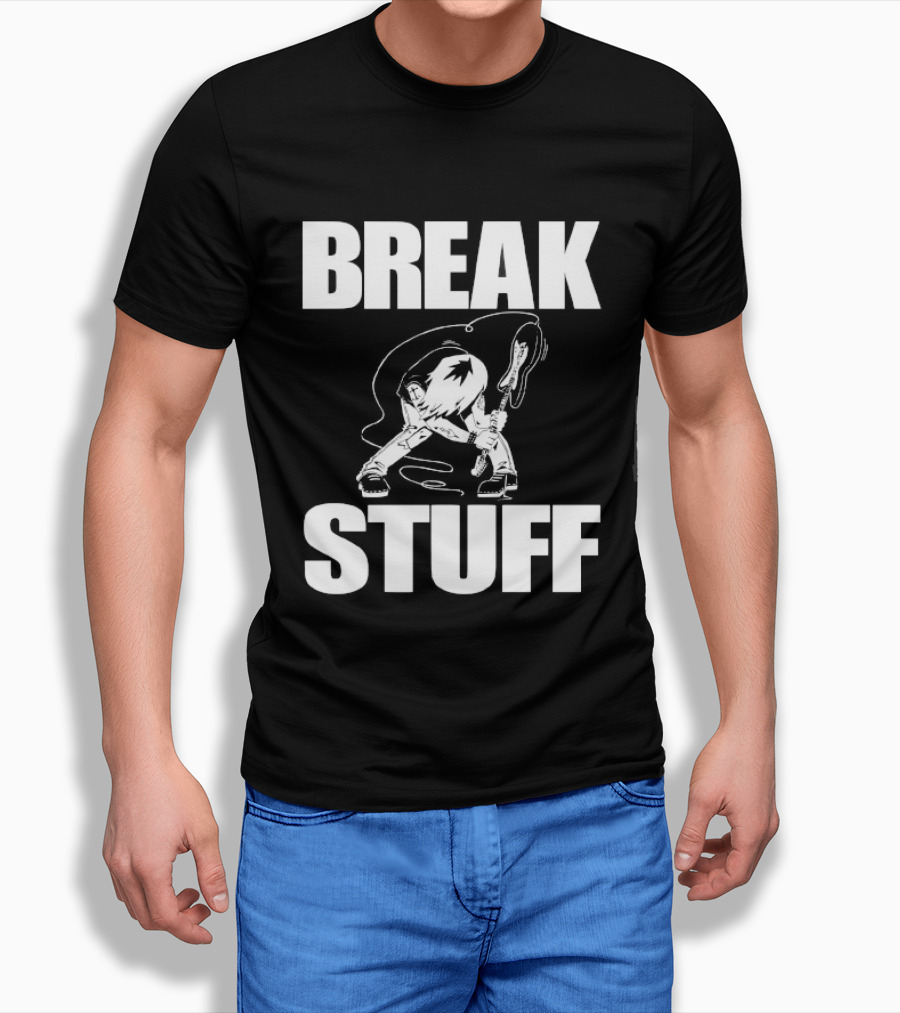 Limp Bizkit Break Stuff Illustration Iconic Band T-Shirt