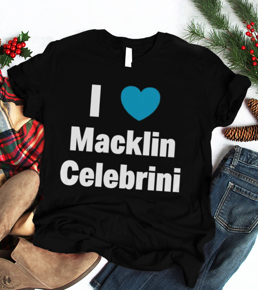 I Heart Macklin Celebrini San Jose Sharks Hockey Fan Favorite T-Shirt