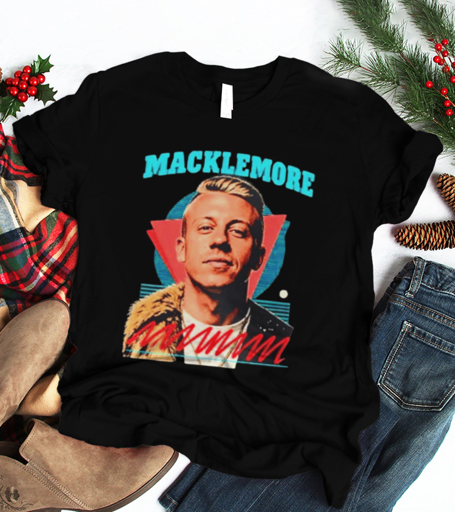 Macklemore Vintage Retro Style Collage T-Shirt