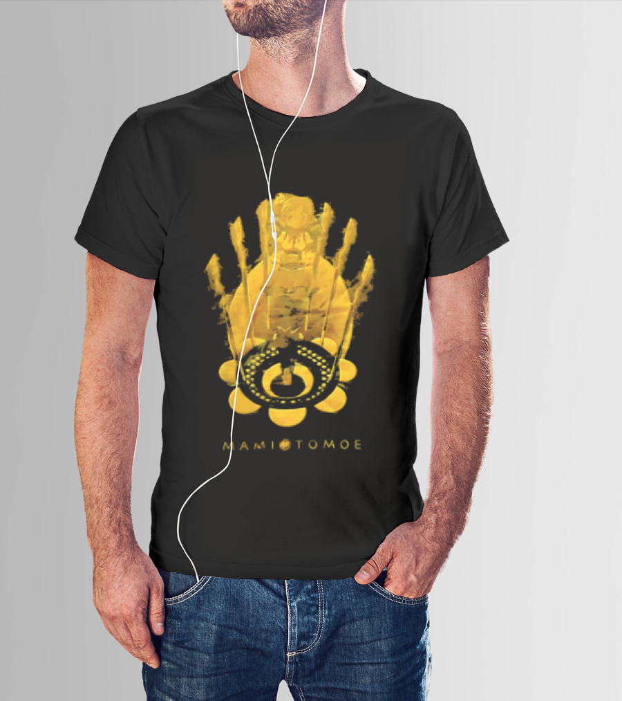 Mami Tomoe Magical Anime Character Golden T-Shirt