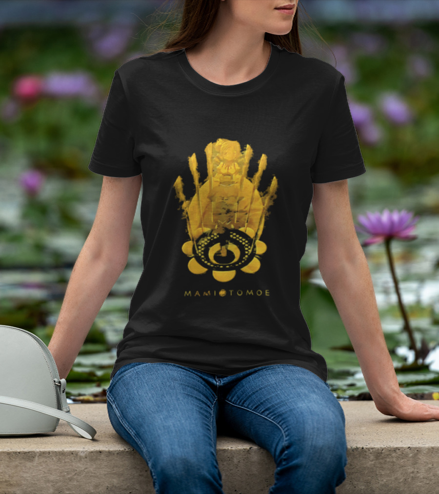 Mami Tomoe Magical Anime Character Golden T-Shirt