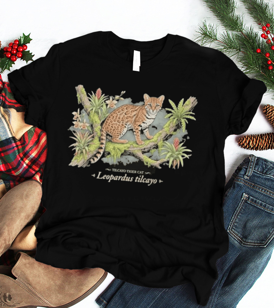 Tilcayo Tiger Cat Leopardus Tilcayo T-Shirt