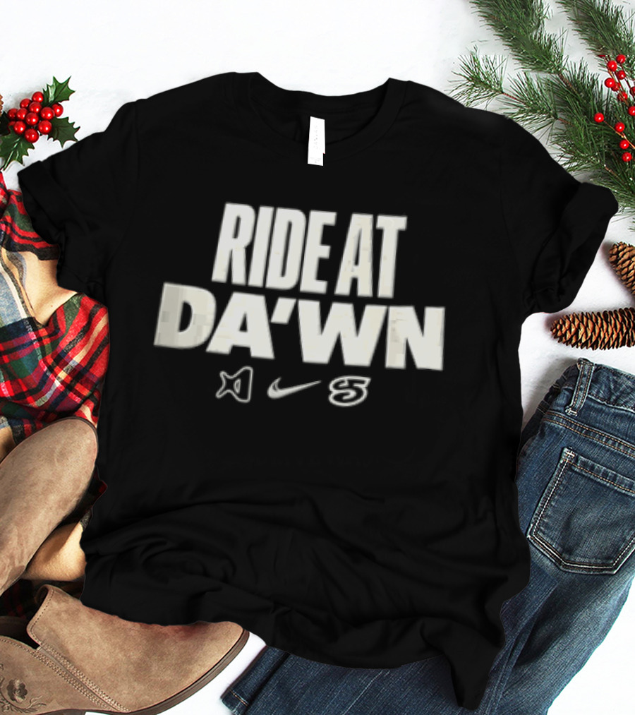 Ride At Da'wn Nike Swoosh Xbox Collaboration T-Shirt
