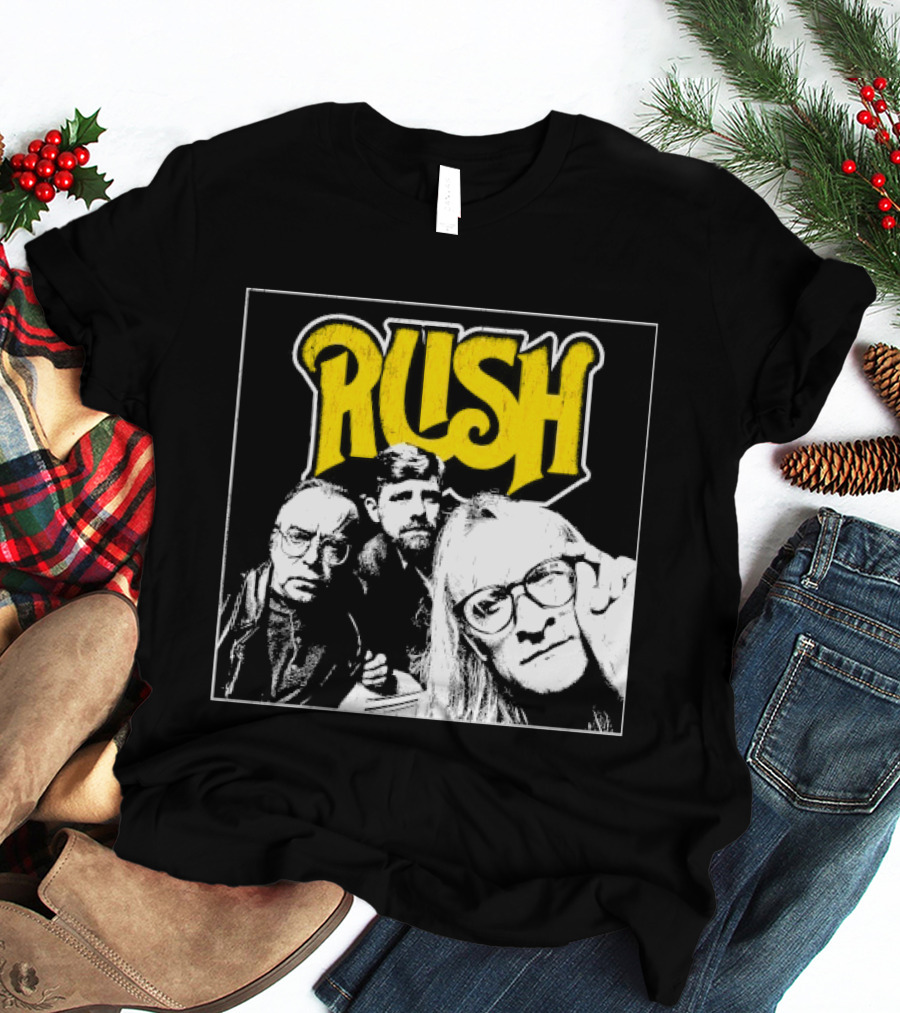 Rush Lone Gunmen Yellow T-Shirt