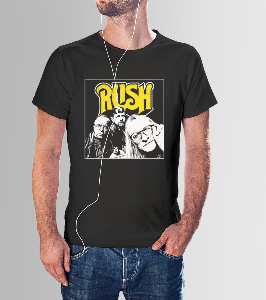 Rush Lone Gunmen Yellow T-Shirt