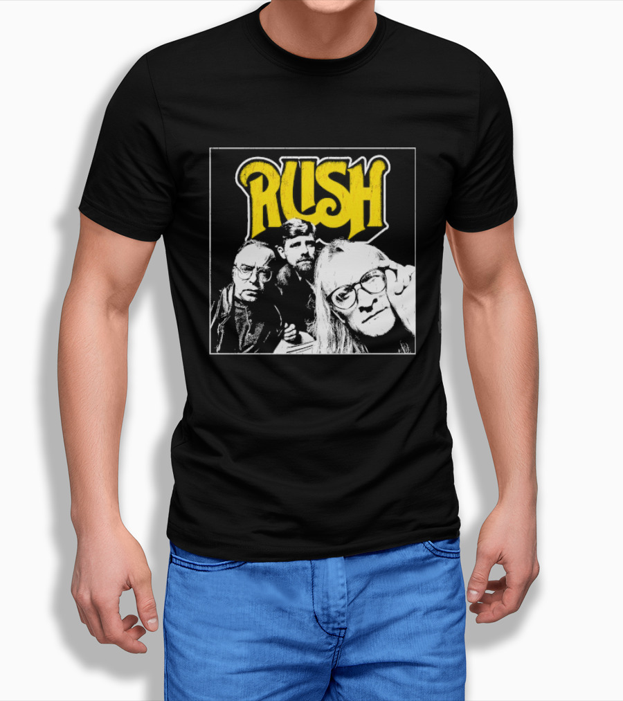 Rush Lone Gunmen Yellow T-Shirt