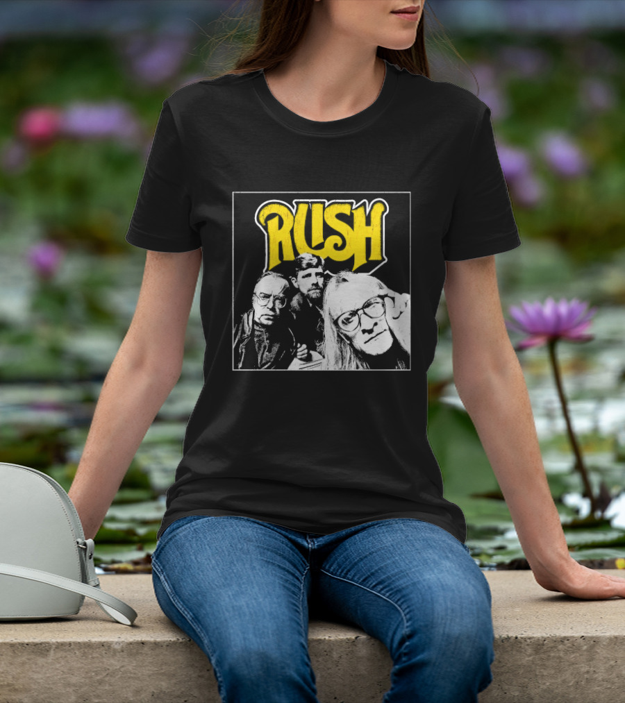 Rush Lone Gunmen Yellow T-Shirt