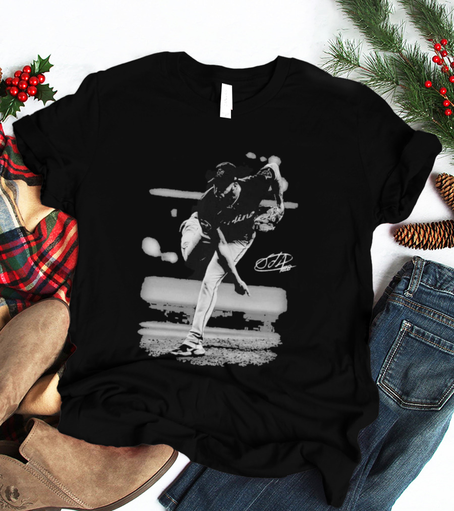 Sandy Alcantara The Horse Out Of The Pen Miami Pitcher T-Shirt