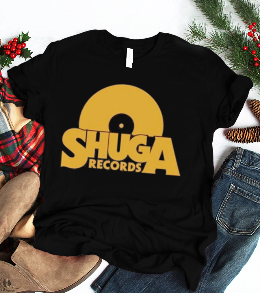 Shuga Records Vinyl Icon Retro Style Collection T-Shirt