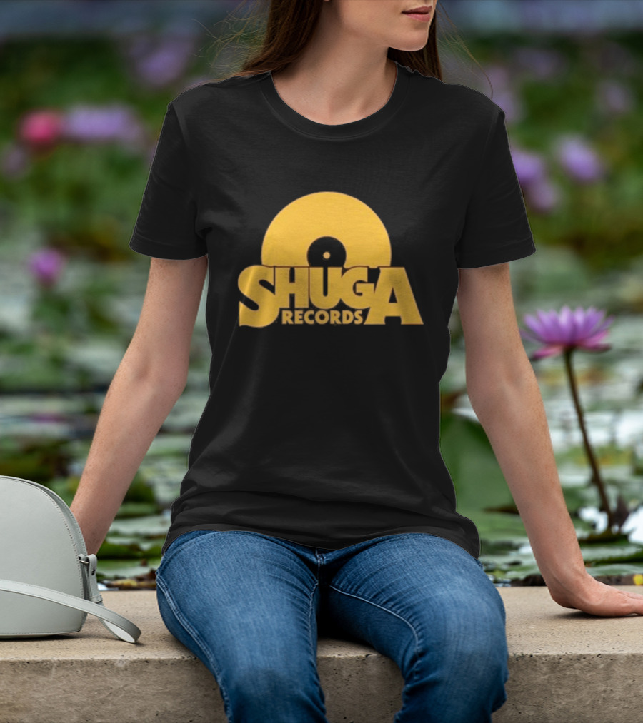 Shuga Records Vinyl Icon Retro Style Collection T-Shirt