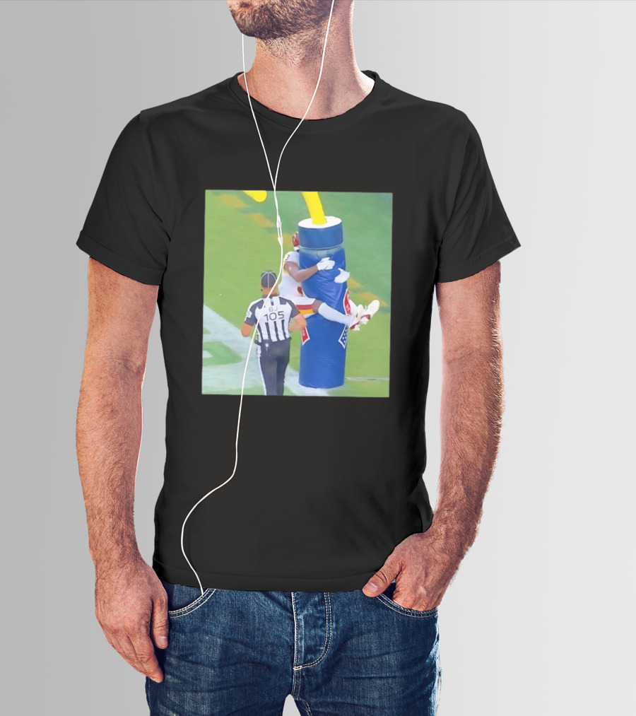 Stefon Diggs Washington Commanders Touchdown Celebration NFL Moment T-Shirt