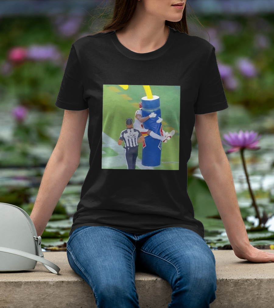 Stefon Diggs Washington Commanders Touchdown Celebration NFL Moment T-Shirt