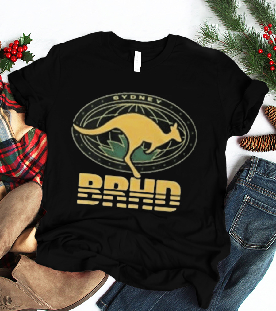 Sydney Studio North Brotherhood Kangaroo Emblem World Tour T-Shirt
