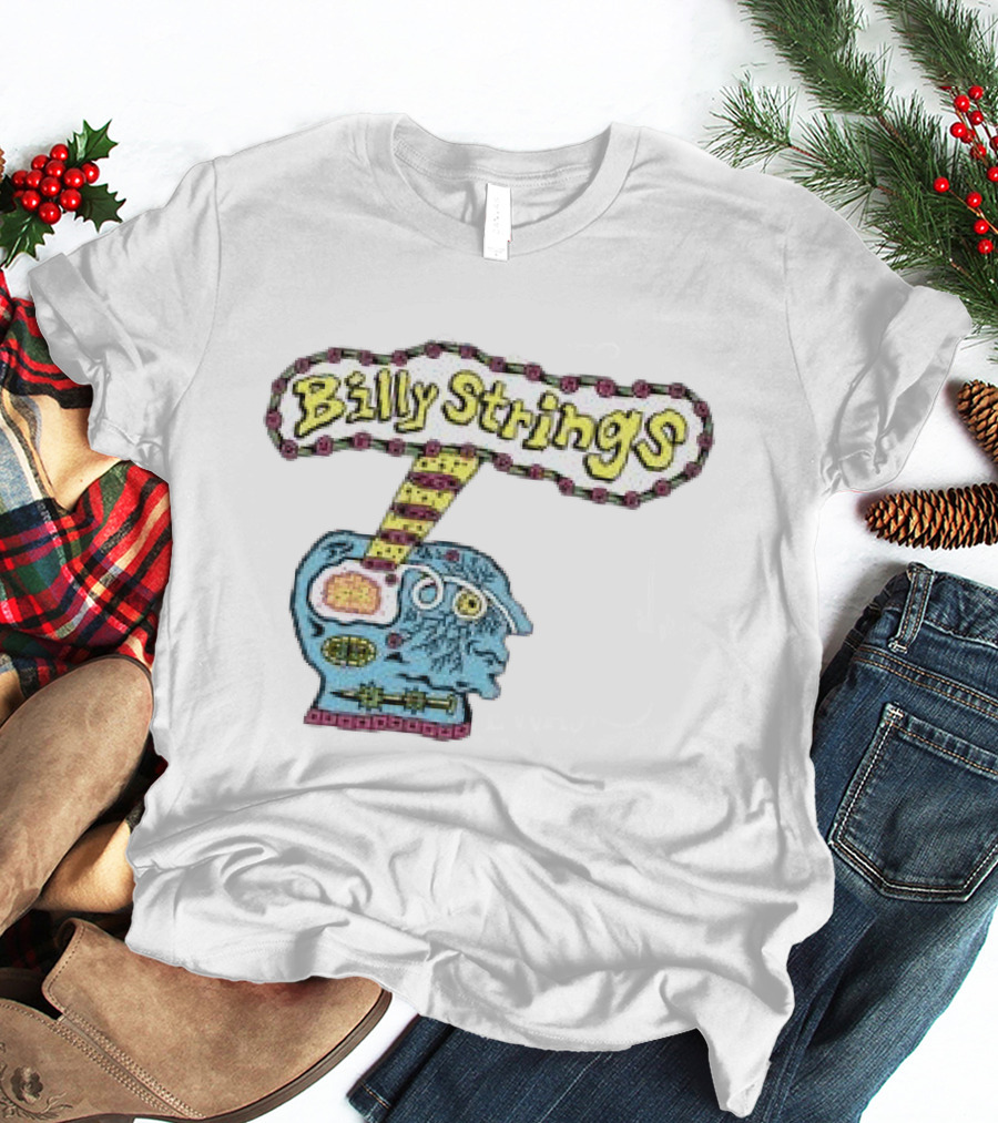 Billy Strings Store Head Brain T-Shirt