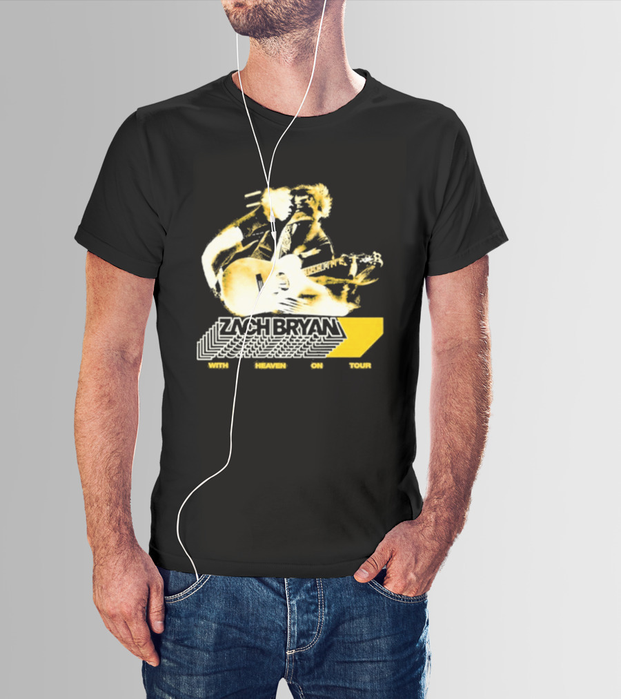 Zach Bryan With Heaven On Tour Sep 18 2026 The Woodlands Dover DE T-Shirt