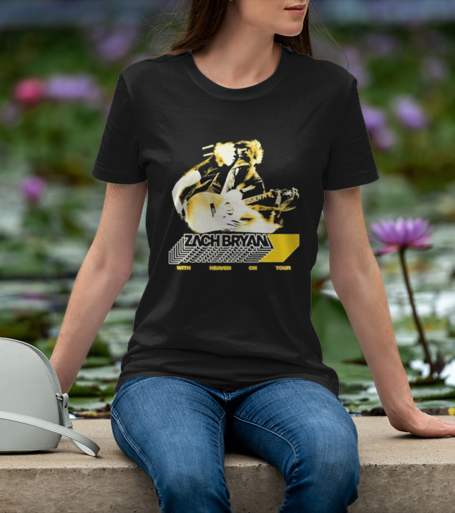 Zach Bryan With Heaven On Tour Sep 18 2026 The Woodlands Dover DE T-Shirt