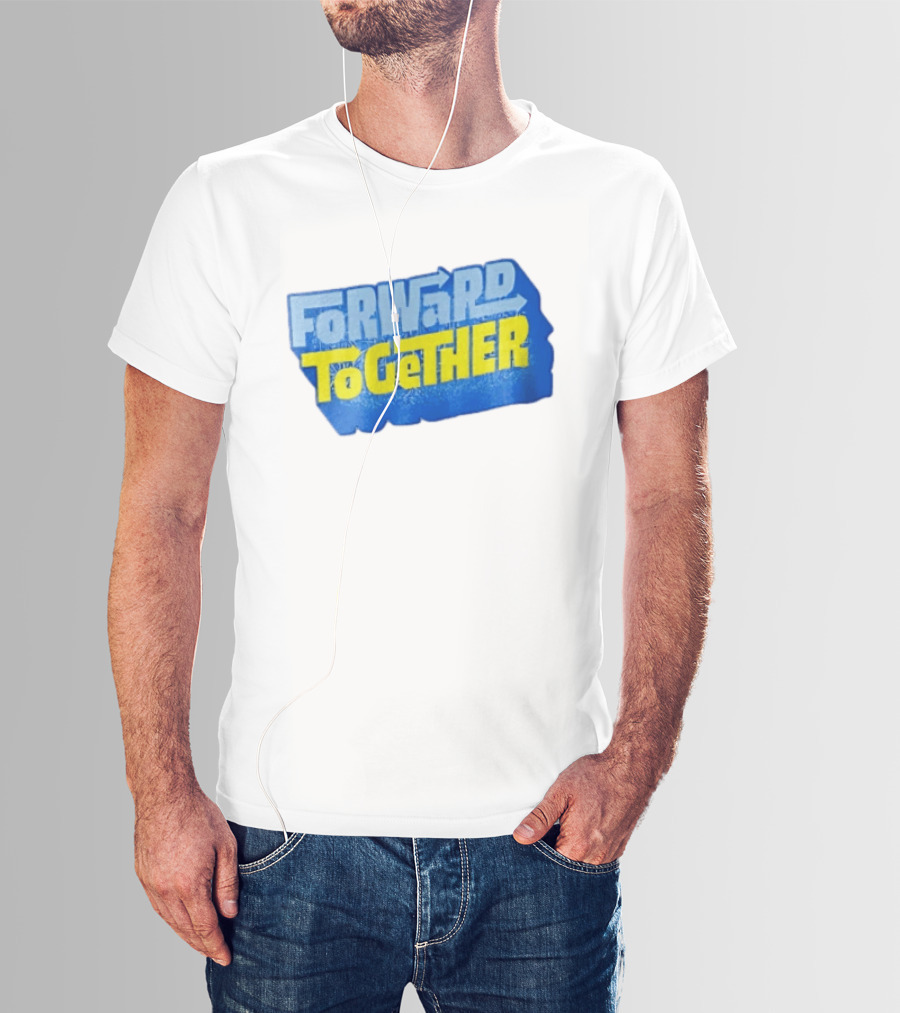 Forward Together Blue Yellow 2026 T-Shirt