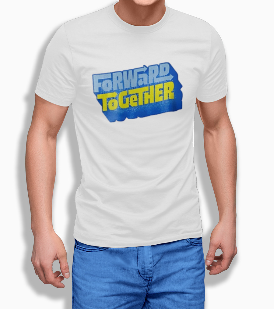 Forward Together Blue Yellow 2026 T-Shirt