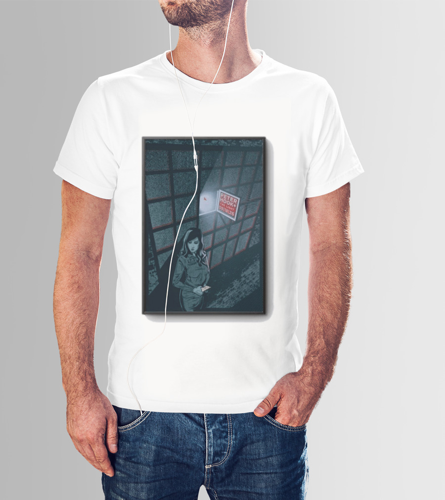 Peter Hook And The Light 9 18 2026 Del Mar CA Tour Woman In Dress Guard غرفة المراقبة T-Shirt