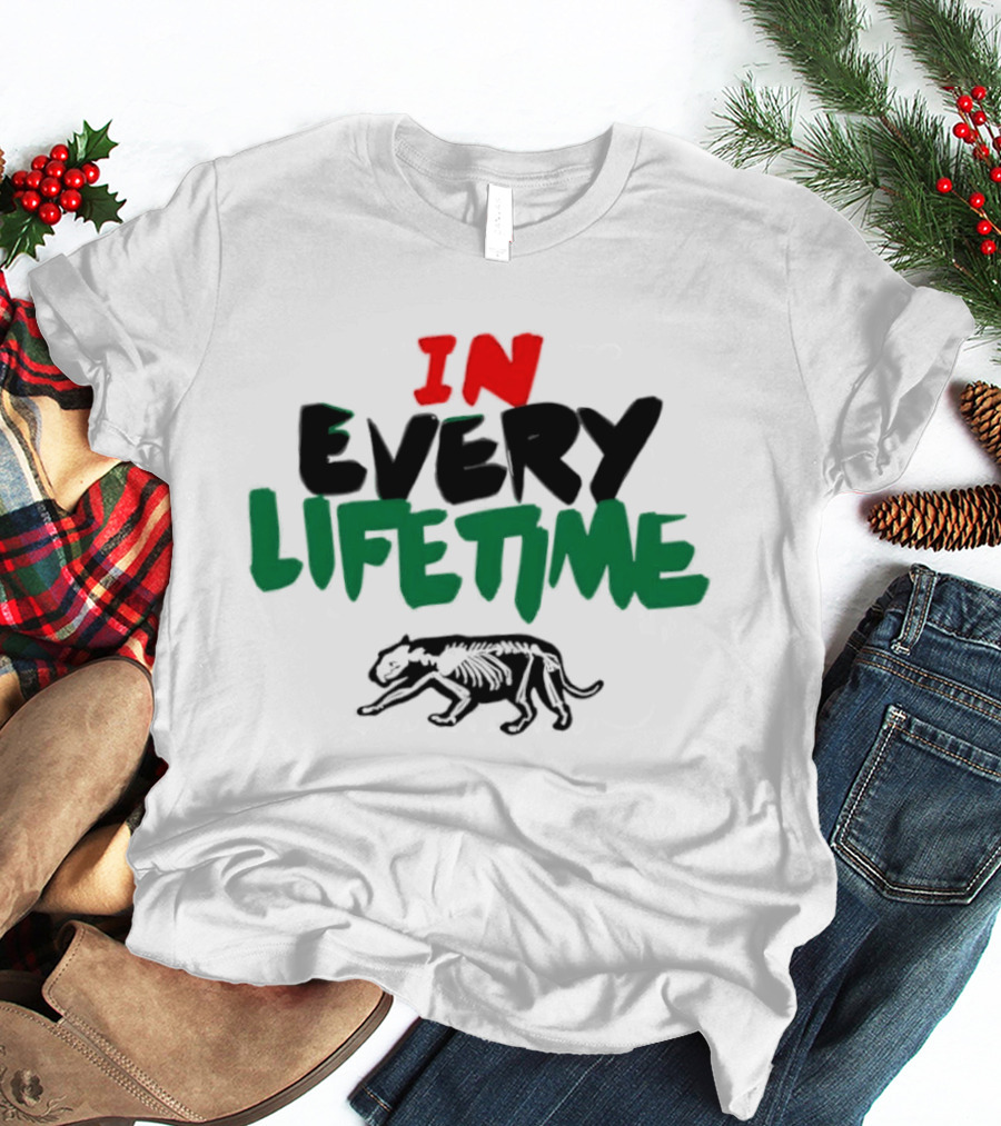 In Every Lifetime Skeleton Panther Anatomy T-Shirt