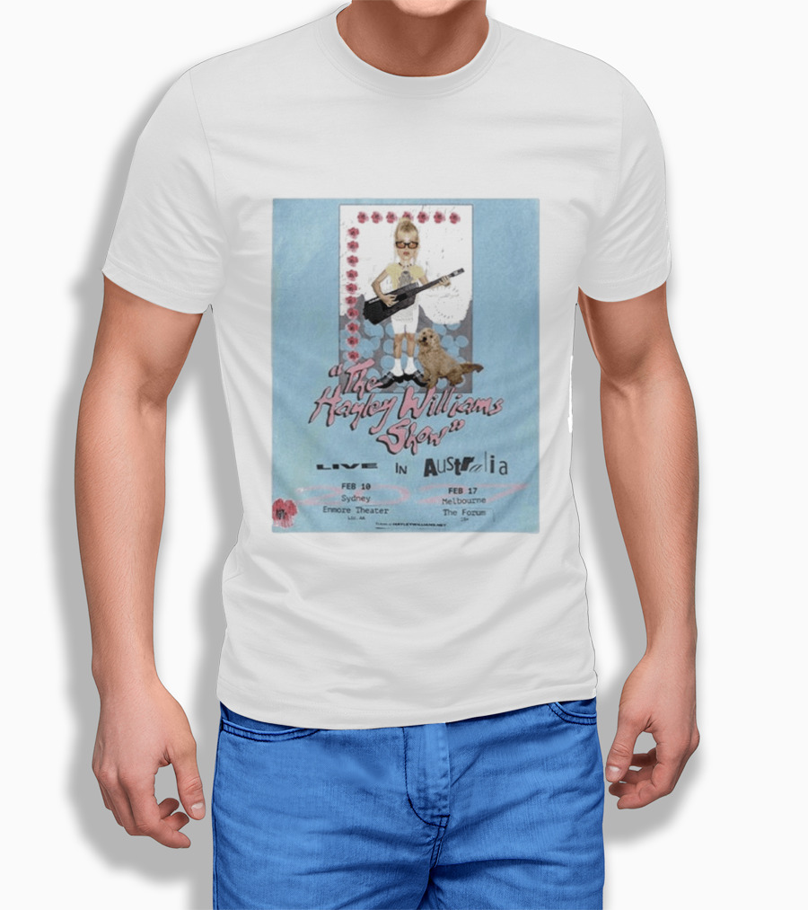 The Hayley Williams Show Live In Australia 2027 Enmore Theater Sydney Feb 10 The Forum Melbourne Feb 17 T-Shirt